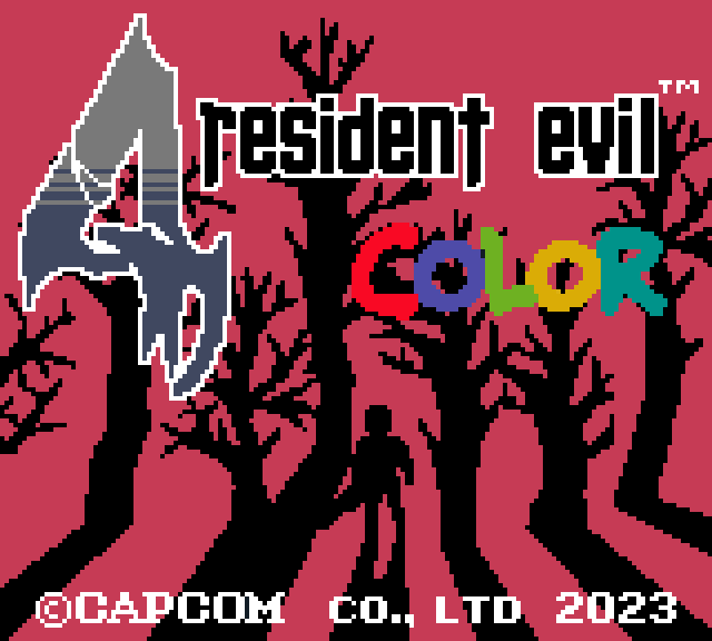 FeatureKreep's tweet photo. Resident Evil 4 demake for Game Boy Color

#RE4 #pixelart #RE4remake https://t.co/0WkDkirk0v