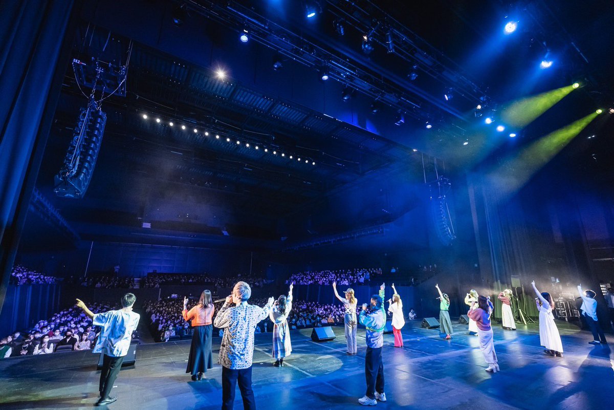 PLUSUnison's tweet photo. ✨✨ +you. 終演 ✨✨
当たり前なことは当たり前じゃない。
かけがえのない瞬間をこれからも大切に、前に進み続けます。
ご来場いただき本当にありがとうございました!!
また来年お会いしましょう🌈
▼ライブ見直し配信(2週間見放題)
https://t.co/CHKzTsA5Kt
#プラユニワンマン https://t.co/PBDWTek26A