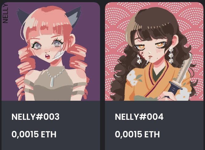 NELLY_Project's tweet photo. Gm all, I hope today is a lucky day for all of you♥️♥️

📢 New Drop #NELLY
💵  Price : 0.0015 eth poly
🧬  Link 👇

💗NELLY#003 : https://t.co/xV4VUDP64H

💗 NELLY#004 : https://t.co/8aSgPjMKpd

#NFTshill #NFTCommunity #NFTsales https://t.co/5owXYe3Roj