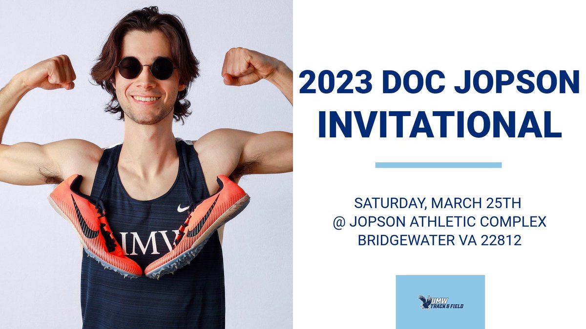 Bridgewater’s Doc Jopson invite starts today at 9:15 for both field and running events! Come out to the Jopson Athletic Complex or tune into the livestream linked in our bio to watch! #umwxctf #getdirtygowash #umwathletics #marywash