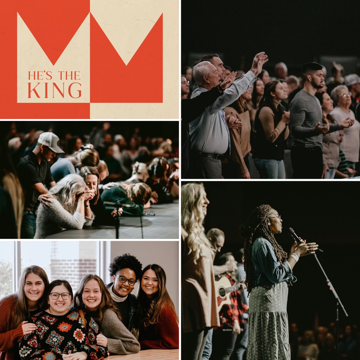 johnvdurham's tweet photo. Highland begins a new series tomorrow, He’s the King, as we prepare our hearts for Christ’s cross and resurrection.

We are taking Communion together and baptizing four Believers. We gather at 8:40, 10 and 11:20am.

We would love to see you! ￼ https://t.co/mSFpJY9UcM