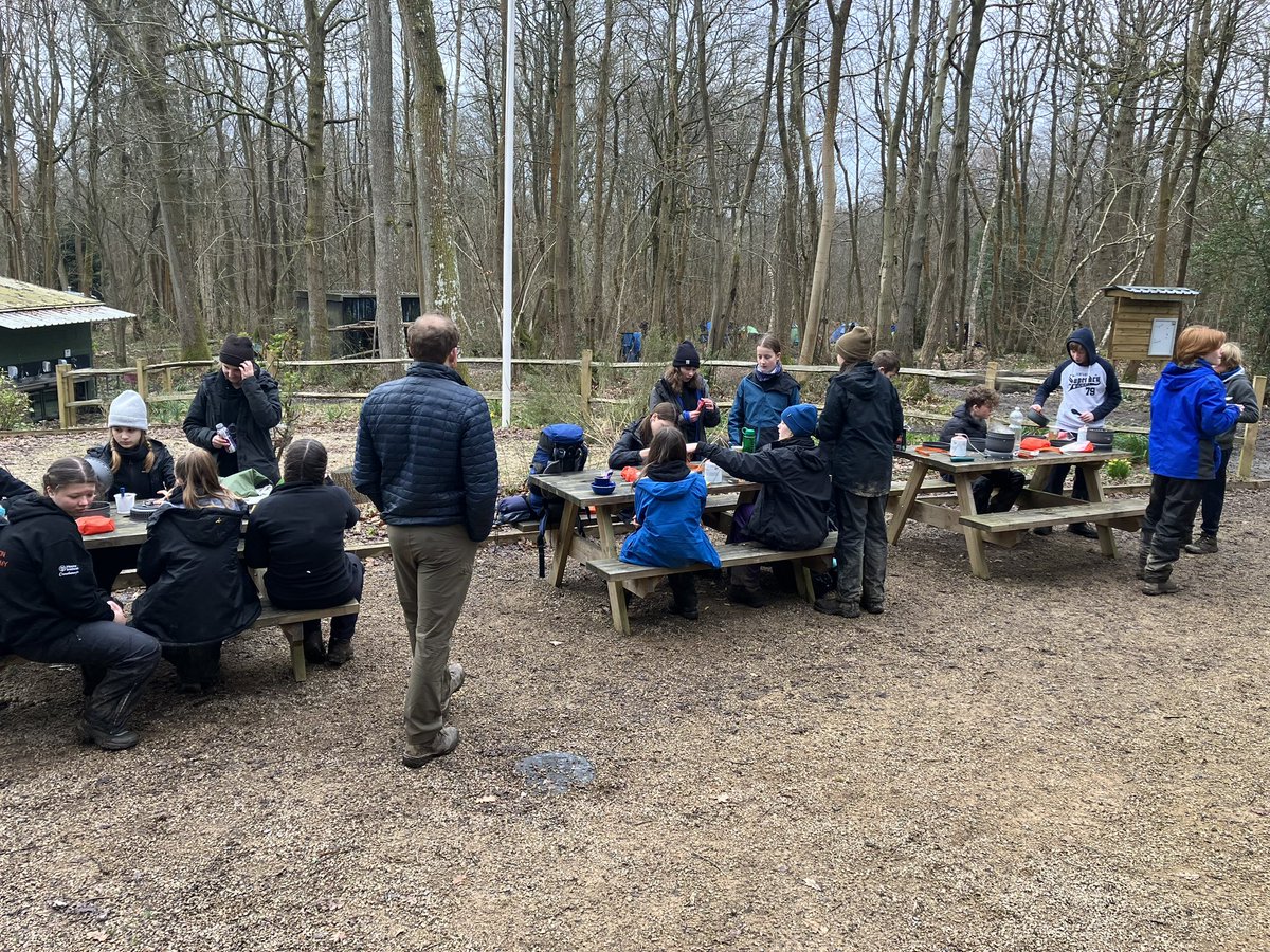 A sleepy campsite this morning after a  chilly night under the stars! ⭐️ 🏕️ All teams packed up and out on their second day of qualifying #bronzedofe #teambeacon <a href="/Beacon_Academy/">Beacon Academy</a>