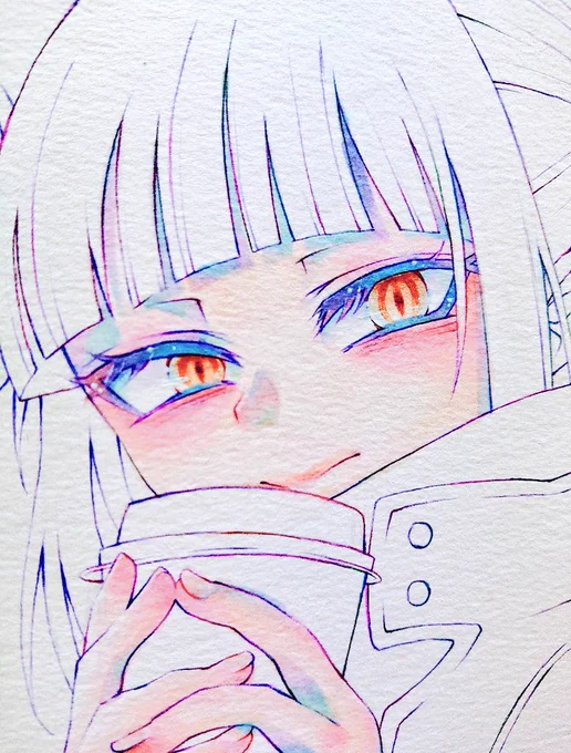 そろそろほんとコピック触りたい。ちゃんと使ってあげたい。一年くらい塗ってないかもお絵かき不足、、、、 