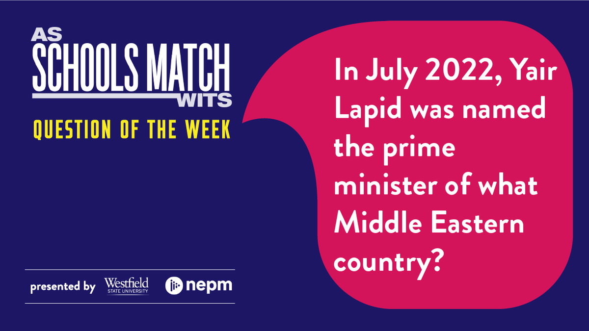 nepublicmedia's tweet photo. Got the brains to take on the high schoolers of As Schools Match Wits? Test your knowledge in the comments, and don't miss the next match, @wahconahrhs vs. @RockvilleHighCT, tonight at 7 p.m. #onNEPM. #ASMW https://t.co/4x64KKaT0t