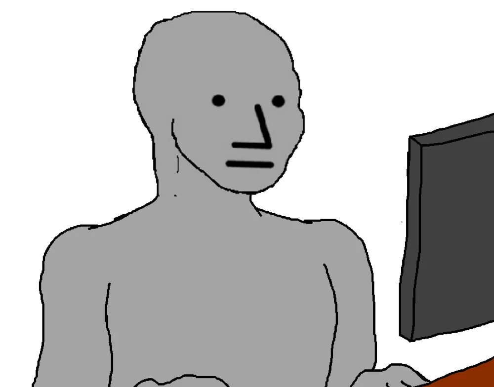 9GAG's tweet photo. Me realizing I'm an NPC in all my customers lives https://t.co/gjrOCqssIR