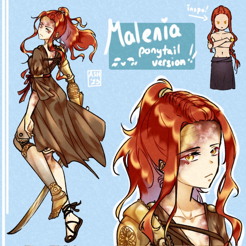 Pixilart - Malenia Fanart by Stizzalith