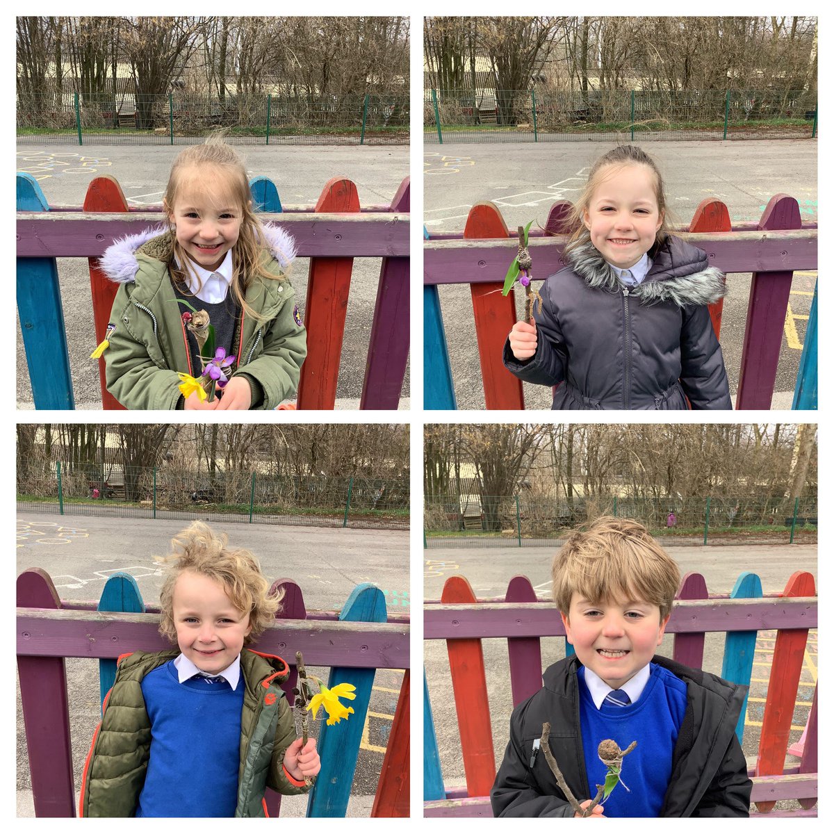 Wfp_Willow's tweet photo. This half-term, we have made ‘Journey Sticks’ to show the signs of Spring using our  @kapowprimary Geography curriculum https://t.co/9AXYZ0FJ9n