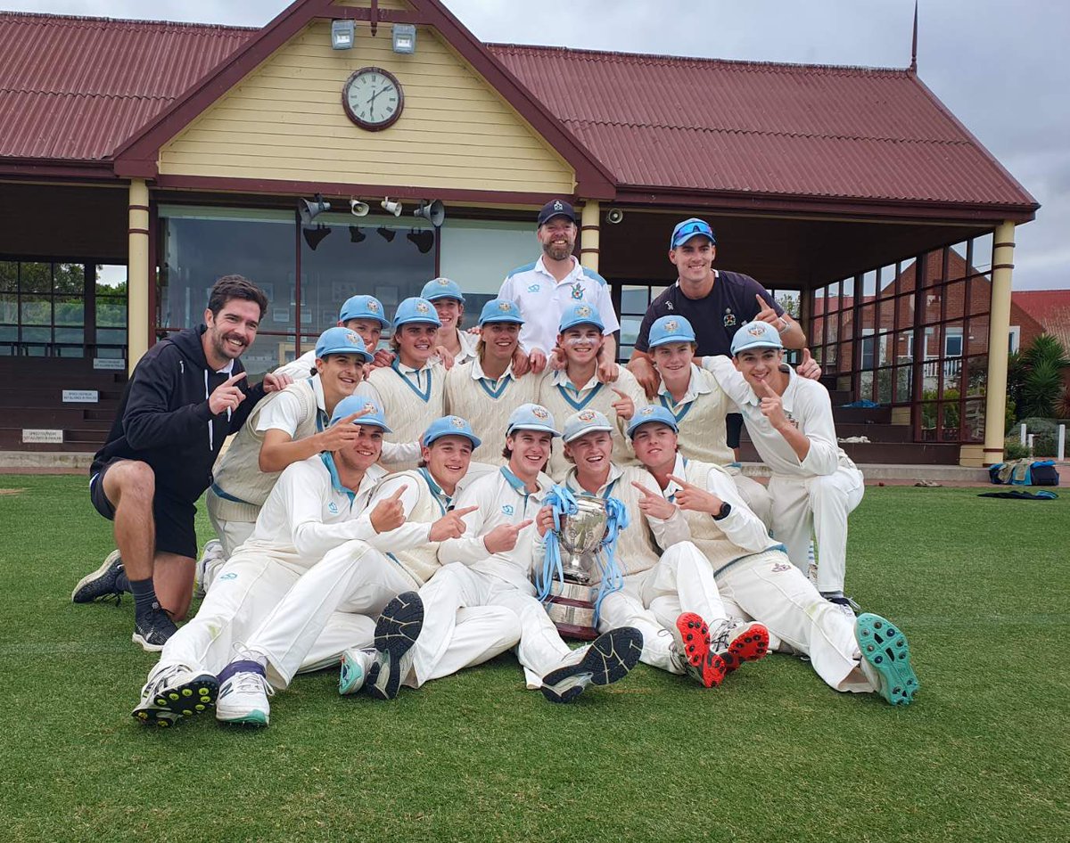CricketGGS's tweet photo. A special couple of days from @CricketGGS to close out the most memorable of seasons. Only fitting it came down to the last ball of the season! Another clutch situation and again our boys stand up and show why they were the best this year. Congratulations to all! https://t.co/wvA1uyNGvA