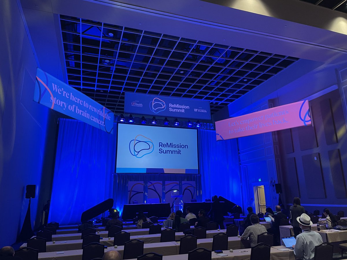 BlattMD's tweet photo. Excited to be back in Orlando for the 2023 ReMission Summit! Colleagues and friends from all over the world united with one purpose: #EndBrainCancer @BidenCancer @UFHealth https://t.co/RVFQXY5eYy