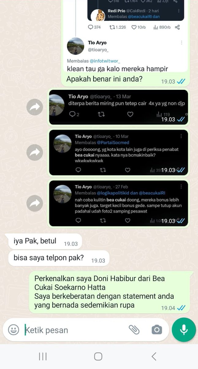 Barusan dapat info ternyata ini adalah pergesekan antar pegawai DJP dan DJBC soal urusan tunjangan. Jika begitu kami tidak ikut2an dah! 
Tweet sebelumnya kami hapus mending ngurusin yg lain.