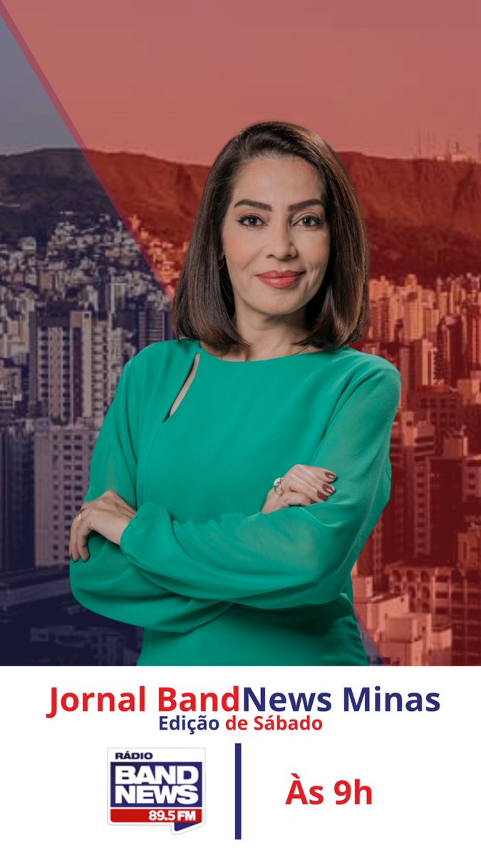 RadioBandNewsBH's tweet photo. 📻🎙️ Seu sábado com a #BandNewsFM Jornal BandNews Minas #EdiçãoDeSábado
ACOMPANHE! https://t.co/XepGUs5ToT

Com @LucianaVianna_ e #EquipeBandNewsBH #SeLigue https://t.co/I22uXseddW