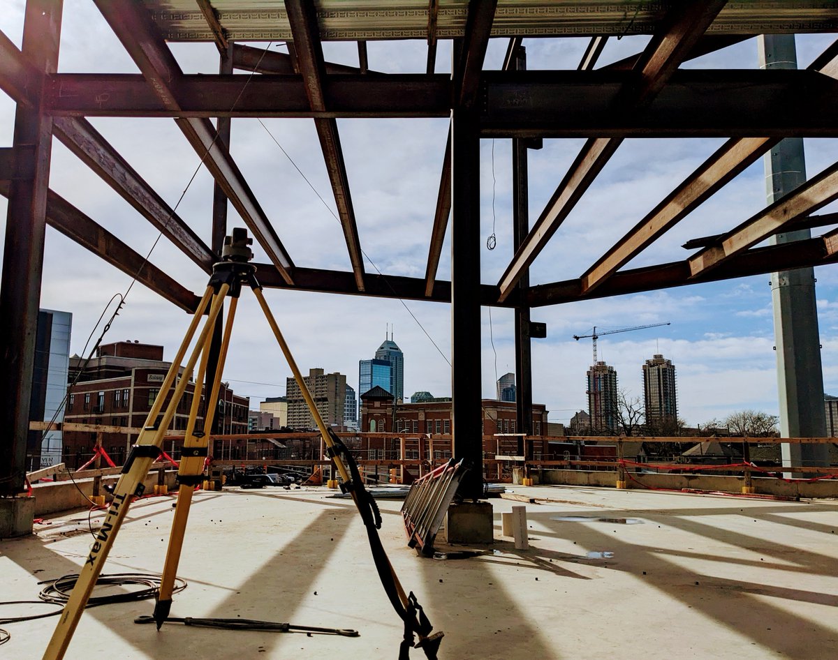 CorporateCEC's tweet photo. Congrats to Ellie Wind of #CECFishers for winning our Photo of the Month contest for February! The photo was taken in Indianapolis, Indiana where Ellie was completing survey work for new construction in the Bottleworks District. #Survey #Geospatial #photocontest https://t.co/Vn6jhuiZXh