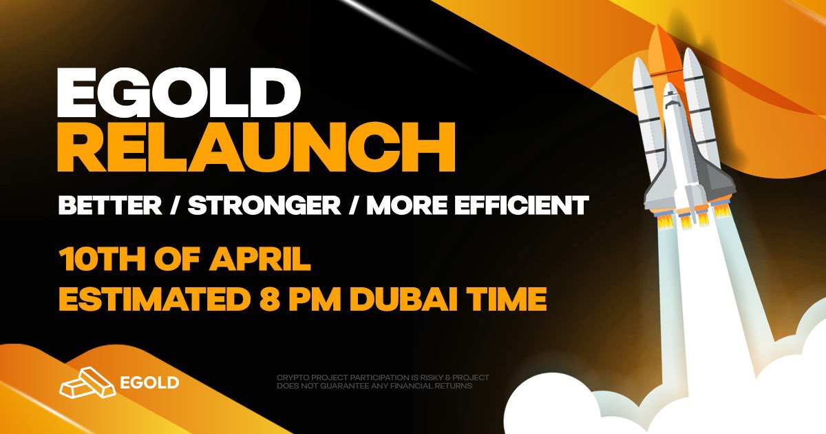 THE EGOLD PROJECT tweet media