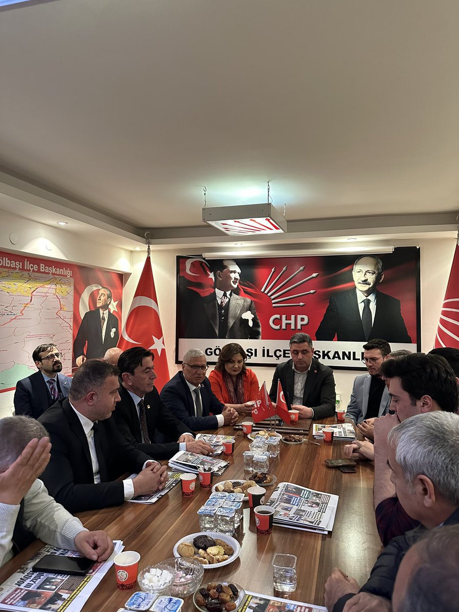 acaradnan06's tweet photo. Cumhuriyet Halk Partisi Gölbaşı İlçe Başkanlığı'nın düzenlediği programda ilçemizin 1. Bölge aday adayları olarak bir araya geldik. Yıllarca omuz omuza emek verdiğimiz ilçemizden bu dönem birçok aday adayı çıkması ve içimizde genç adayların da olması beni gururlandırdı. Aday adayı olan tüm yol arkadaşlarıma başarılar diliyorum.

@CHP_golbasi 
#Seçim2023