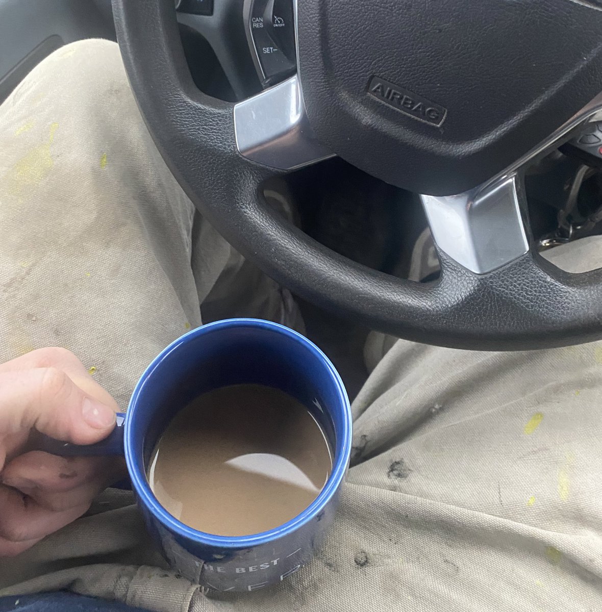 jlethbridge19's tweet photo. The one habit I adopted from my father is the ol coffee mug to go. https://t.co/bnUtTkxtWl