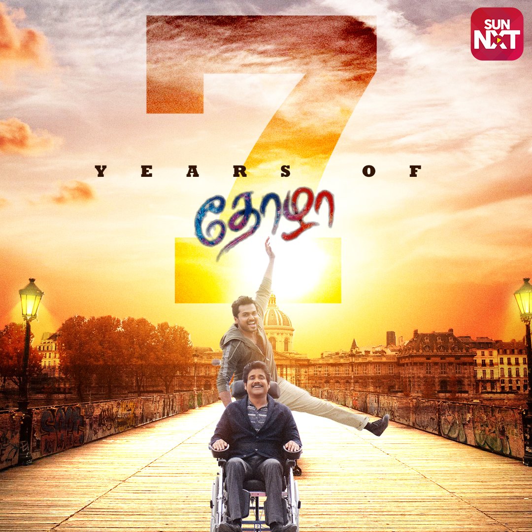 TamilTvExpress's tweet photo. 7 years of feel good movie #Thozha ❤️

#7YearsofThozha #karthi #Nagarjuna https://t.co/McwR2uwccH