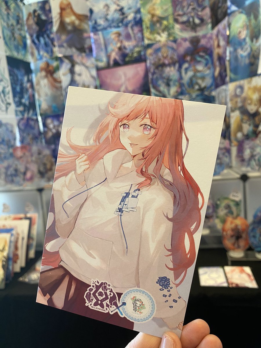 「At IEX booth 34! Beside the cutie  ~~ we」|Allenerie || ✦のイラスト