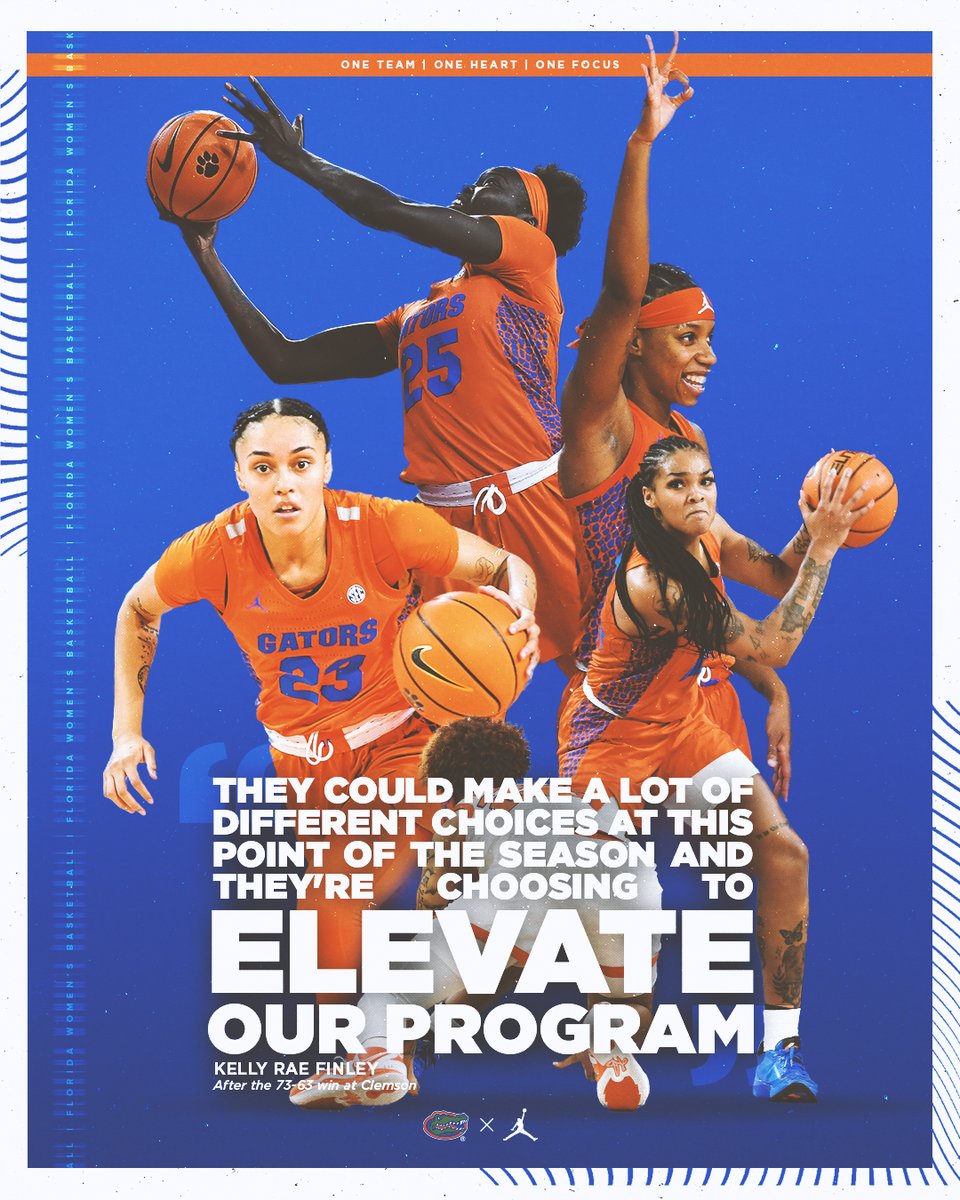 GatorsWBK's tweet photo. 🐊🏀📈Making the choice to elevate!

#GoGators https://t.co/tLGCdbPVKV
