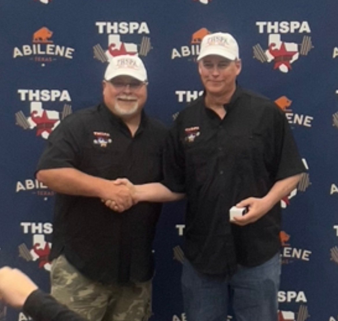 AledoAthletics's tweet photo. Coach Brad McCone being honored by Texas HS Powerlifting Association as one of it's past presidents. @AledoISD @coachbbelk @Aledo_Football https://t.co/hmL3WIE5SE