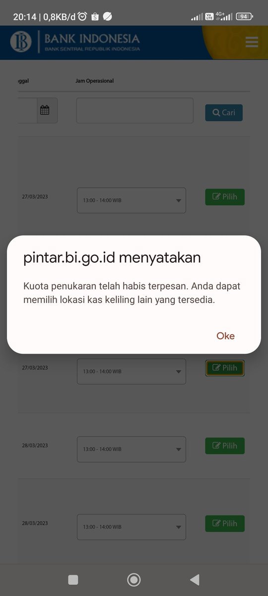 al_choiru's tweet photo. @bank_indonesia ini kok semua nya penuh ya.....apakah kuota nya udah habis https://t.co/LpMjCnH2u5