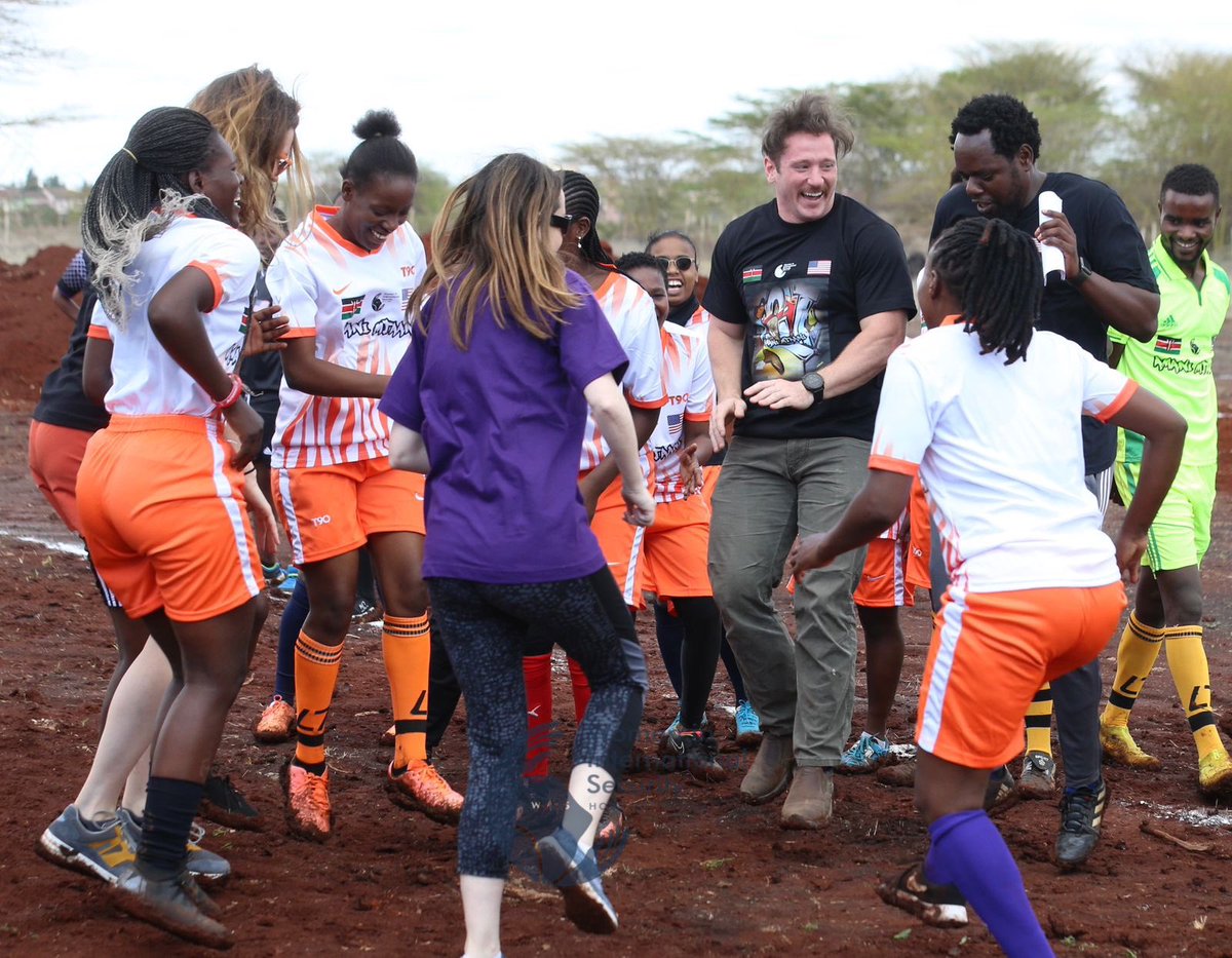 WIIS_HoA's tweet photo. The @WIIS_HoA is proud to promote gender equity and equality in communities through sports. The "Amani Mtaani" community sporting event is a great example of our efforts to build synergies and create positive change. #AmaniMtaani #WISC2023 https://t.co/XTTc9LGBBM