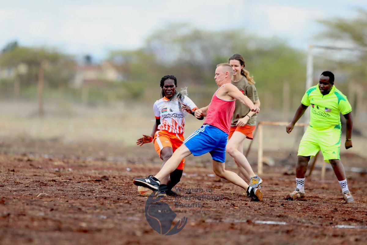 WIIS_HoA's tweet photo. The @WIIS_HoA is proud to promote gender equity and equality in communities through sports. The "Amani Mtaani" community sporting event is a great example of our efforts to build synergies and create positive change. #AmaniMtaani #WISC2023 https://t.co/XTTc9LGBBM