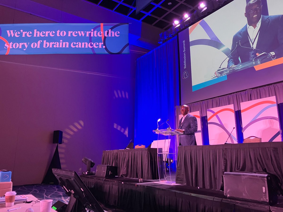 ReMissionSummit's tweet photo. .@UFCTSI Director and #ReMissionAlliance Co-Director Dr. Duane Mitchell welcomes brain cancer researchers from across the US and abroad and families impacted by the disease to share knowledge and work toward better treatments and a future cure. #ReMissionSummit #BrainCancer https://t.co/rcadUvXKmn