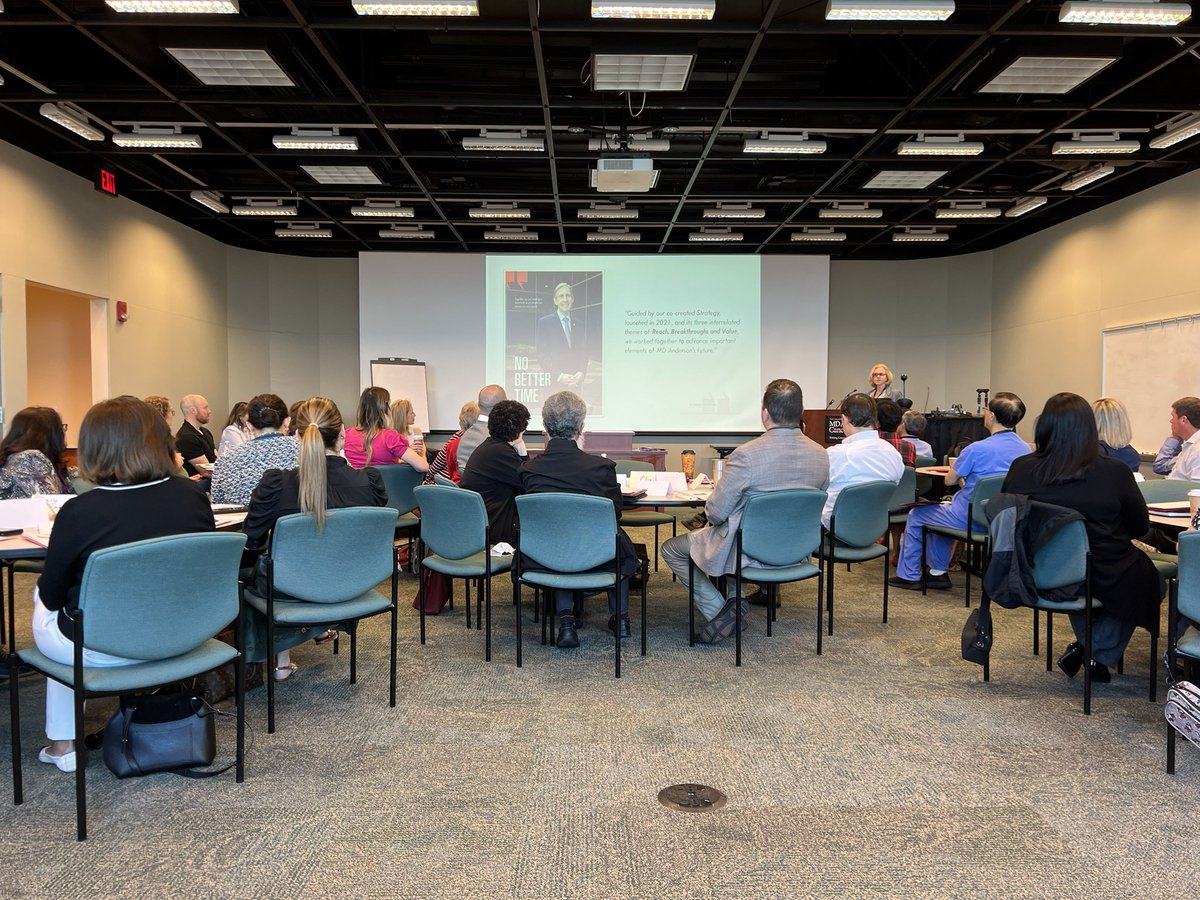 DustinEBennett's tweet photo. Kicking off the Division of Anesthesiology strategy planning retreat with Dr @CarinHagberg. Looking forward to a good time of planning for our future at @MDAndersonNews!  #EndCancer https://t.co/3hsxdoh8DE