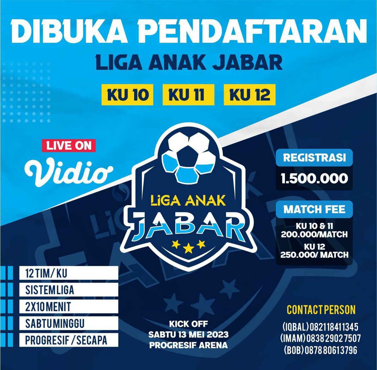 16balnaufal's tweet image. Liga Anak Jabar #Grassroots #SepakbolaIndonesia #Progresif #Bandung