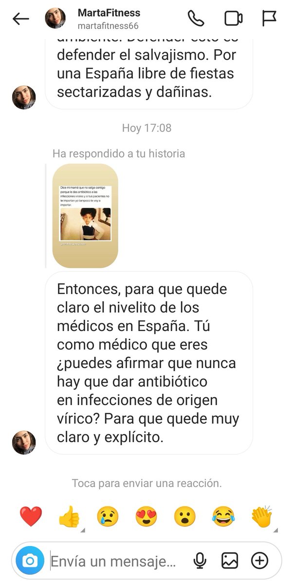 Medicilio's tweet photo. Joder con Martita. https://t.co/XyghEQvRVK