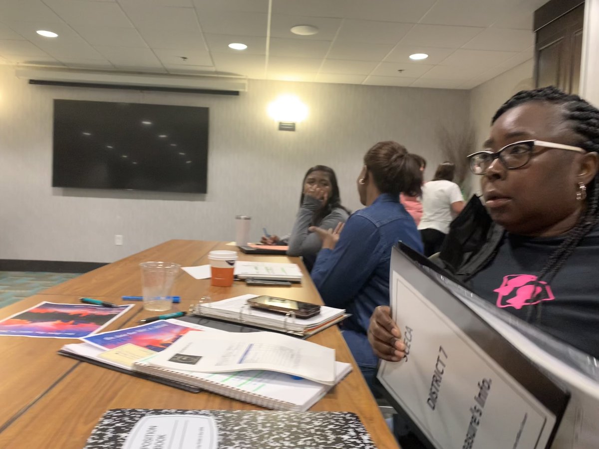 dcprice71's tweet photo. Back at it early this AM w/ my SCECA State Board. Honored 2 take over the reigns as the new President of the SC Early Childhood Association. Looking 4ward 2 a year focused on Advocacy, Partnerships &amp; Programs focused on early childhood education. #ecmatters #relationshipsmatter https://t.co/Y0GyTPsFwl