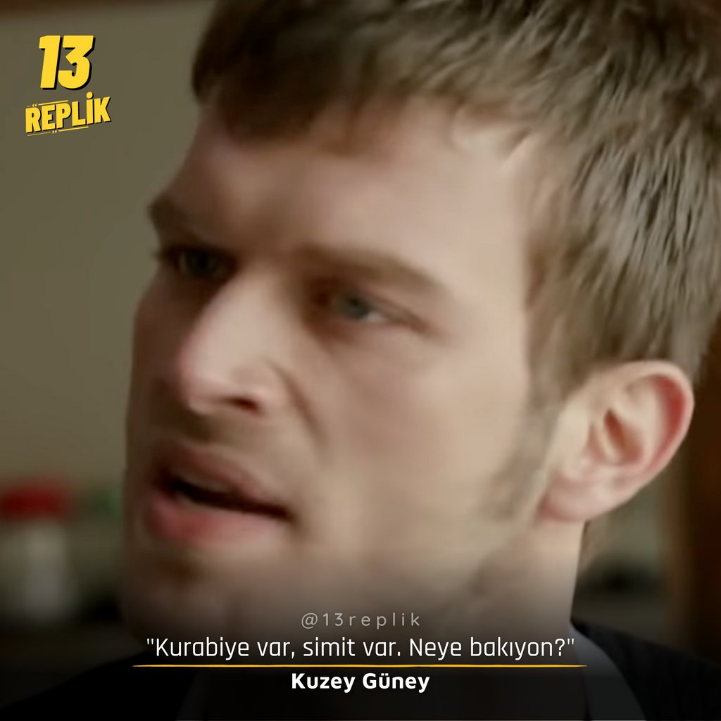 'Kurabiye var, simit var. Neye bakıyon?' #KuzeyGüney #KıvançTatlıtuğ #KuzeyTekinoğlu #13Replik⁠⁠