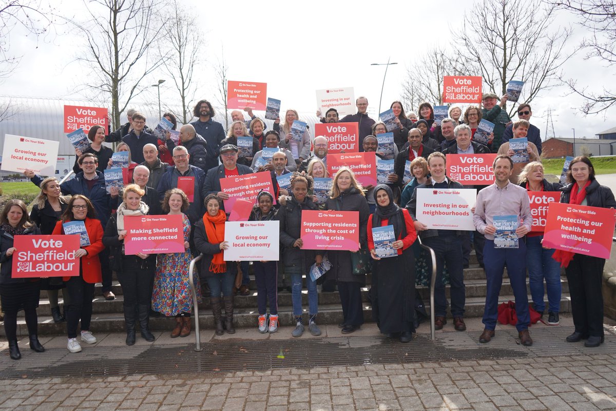 SheffLabour's tweet image. Sheffield Labour - Our plan for Sheffield

Today we launched our manifesto for LE23. Our plan for Sheffield, a plan and a vision for a better, brighter future for Sheffield

Sheffield Labour - On Your Side

#SheffieldLabour
#OnYourSide 

sheffieldlabour.org/manifesto/