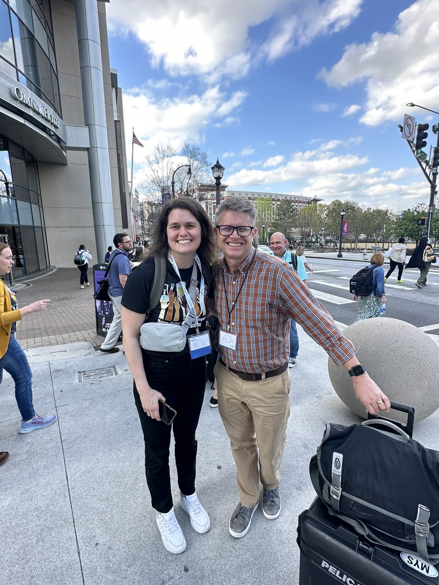 What a fantastic experience to present with my #teachertribe!  Ms. Sparks even got to meet her Bozeman Science crush.  #vikingdiff