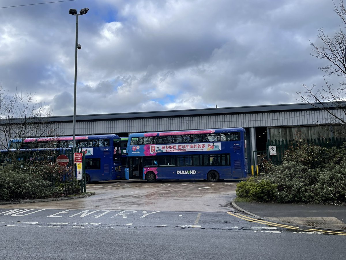 BusAndTrainUser on Twitter "Bolton bus garage. Greater Manchester’s