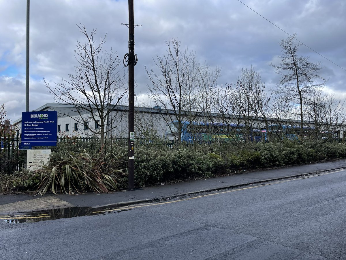 BusAndTrainUser on Twitter "Bolton bus garage. Greater Manchester’s