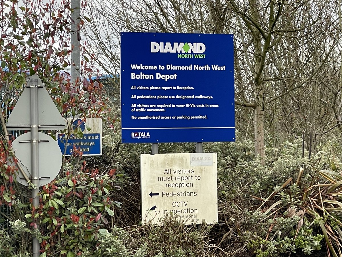 BusAndTrainUser on Twitter "Bolton bus garage. Greater Manchester’s