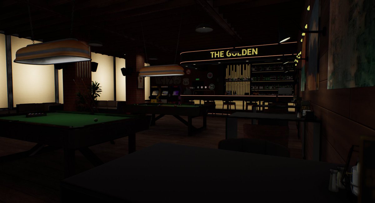 TMD_Interactive's tweet image. Crime scene update! Today I revisited an old crime scene and reworked it for #TheEvidence

Who would also like to have a drink here?
__
#CrimeScene #DetectiveGame #IndieGame #IndieDev #Investigation #UE5 #PuzzleGame