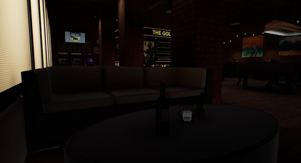 TMD_Interactive's tweet image. Crime scene update! Today I revisited an old crime scene and reworked it for #TheEvidence

Who would also like to have a drink here?
__
#CrimeScene #DetectiveGame #IndieGame #IndieDev #Investigation #UE5 #PuzzleGame