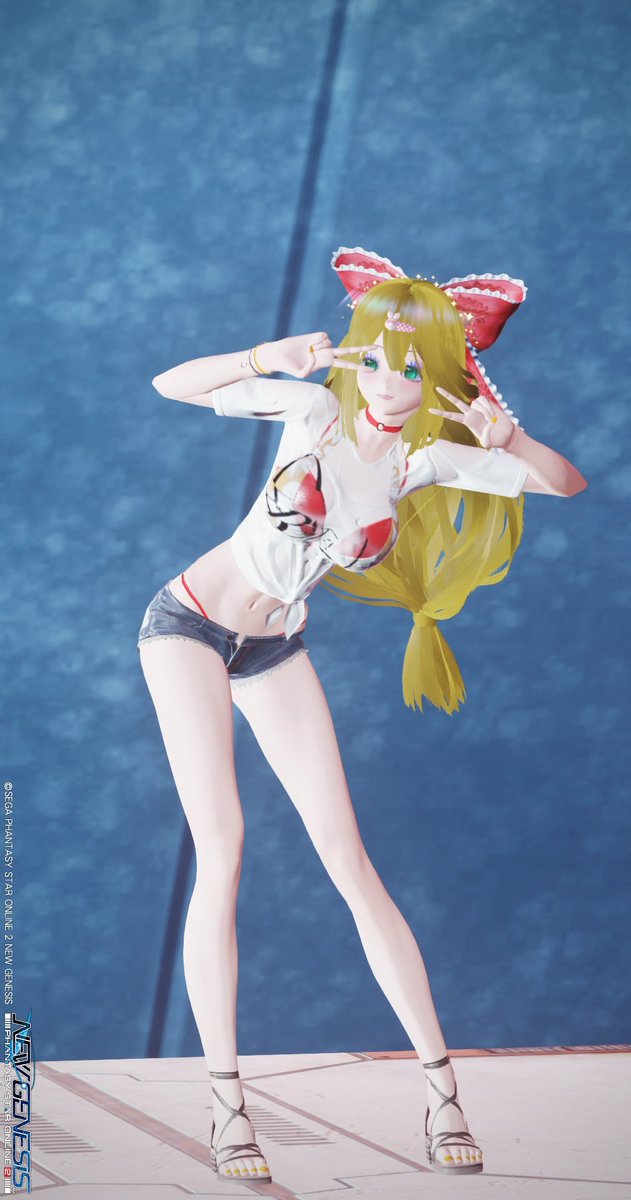 SnowHolyKnighs's tweet photo. 💖ポーズ📸💞
#pso2ngs
#フォロワーのアークスがrtしてくれてまだ見ぬアークスと繋がりたい https://t.co/jgTftRFYTh