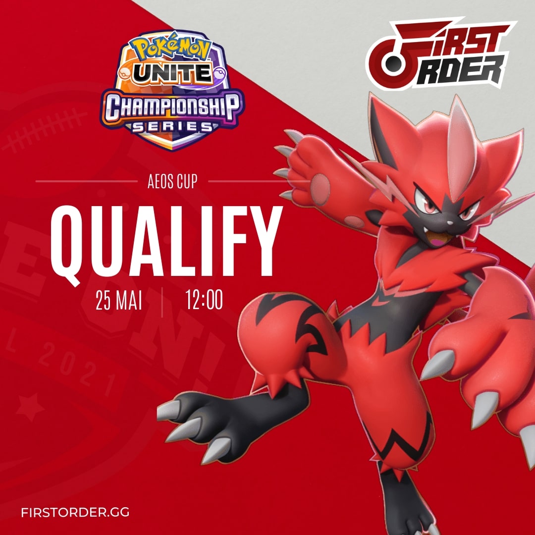 firstordergg's tweet photo. Hoje é dia de Qualificatórias para a COPA AEOS vamos com tudo em busca de uma vaga no top 8 da competição contamos com a sua torcida.
#gofo
#pokémonunite 

@b.henryque26
@thebaixaah
@rafa.disco
@raikoubronzebr 
@juliano_schubert https://t.co/08TPdqlaIF
