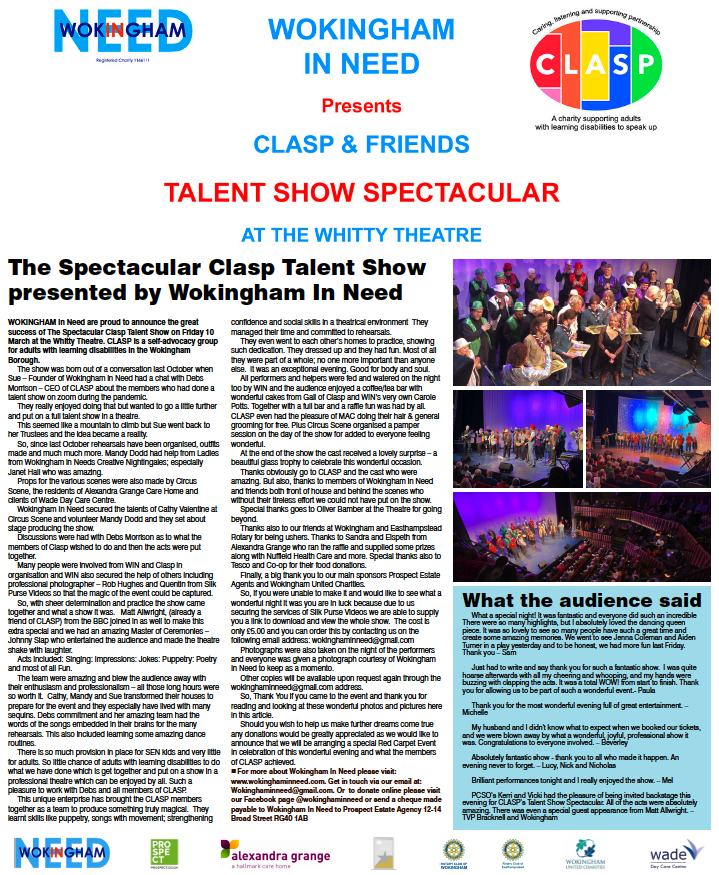 Wokingham In Need tweet media