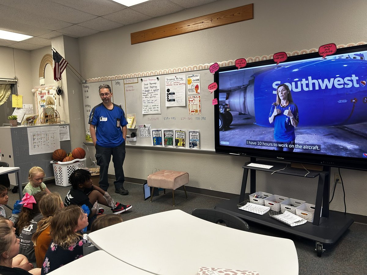 LitkeAngie's tweet photo. Career Day @Longbranch_Elem !  It was awesome to listen to OUR parents as they shared about their careers!  #misdproud https://t.co/JhGxZMGxAA