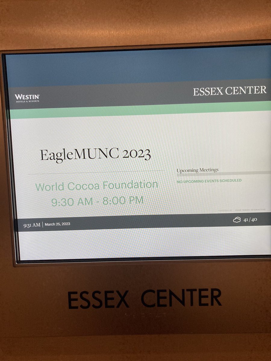 BronxvilleTenn1's tweet photo. The world Cocoa Foundation, session #2 underway #bxvmun #eaglemunc https://t.co/oguANl6k10