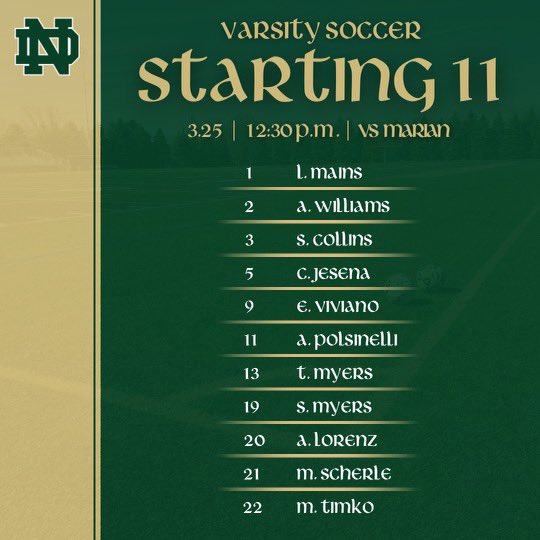 NDP_GirlsSoccer's tweet photo. Another monster test today as a big rival in #2 Marian comes to play at 12:30pm!
Love this #SpringInMichigan weather!
Hereβ¦.Weβ¦.Go!! https://t.co/CWY9JKK2MV