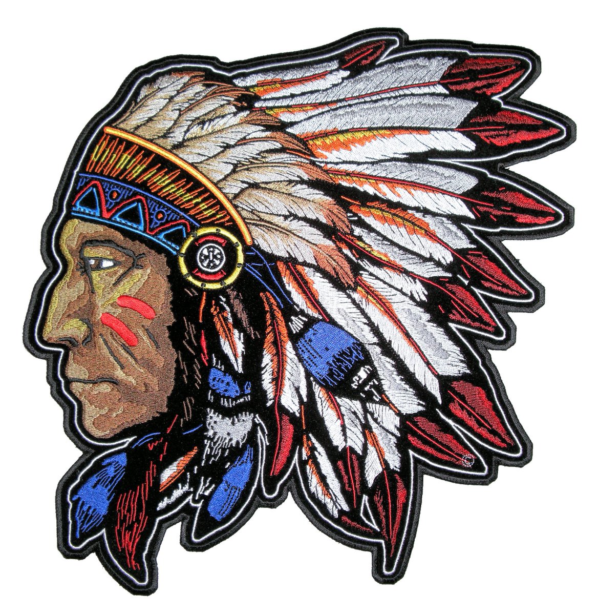 Cool #NativeAmerican #Chief #EmbroideredPatch in 2 sizes
qualitybikerpatches.com/product/native…