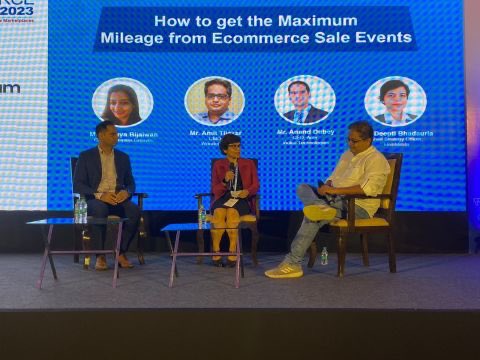 jyothirmayee's tweet photo. .. power packed panels around role of ad platforms, the new consumer mindset and getting the mileage from sale events.
To a full house, at India eCommerce Conclave 2023 hosted by @_hiveminds. Follow us for excerpts coming soon
#EcomHive #retai #consumer #marketingtwitter https://t.co/y7zFE8wt2y