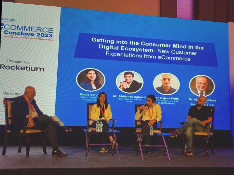 jyothirmayee's tweet photo. .. power packed panels around role of ad platforms, the new consumer mindset and getting the mileage from sale events.
To a full house, at India eCommerce Conclave 2023 hosted by @_hiveminds. Follow us for excerpts coming soon
#EcomHive #retai #consumer #marketingtwitter https://t.co/y7zFE8wt2y