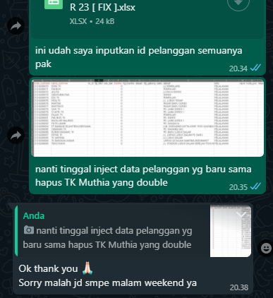 _dapane's tweet photo. salute, it's rare to have a boss who wants to say sorry. huhu how could I not be excited to work with a boss who is very friendly to employees like this https://t.co/opr0v0pYFT