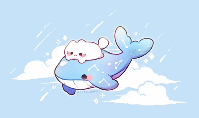 Ocean in the sky #ArtistOnTwitter 